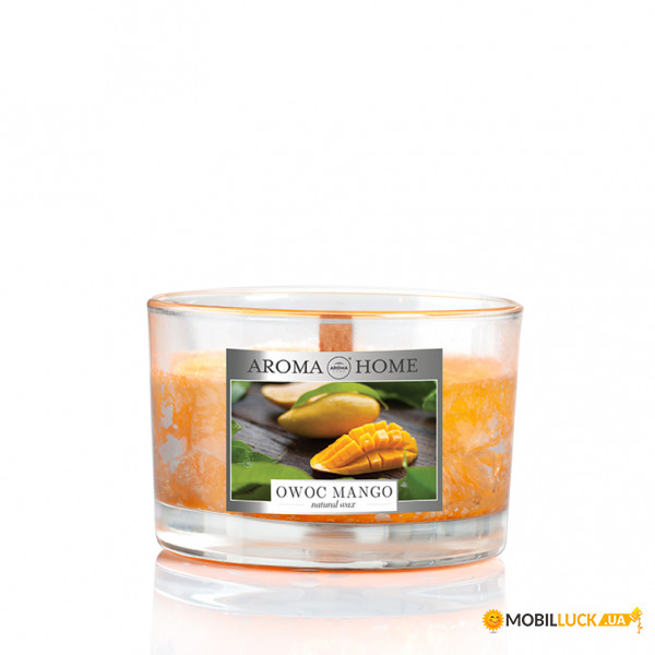   Aroma Home Natural Waxes Candle 115g - MANGO FRUIT ( (83519)