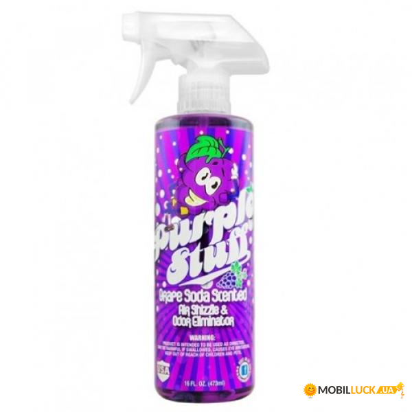  Chemical Guys  Purple Stuff Premium Air Freshener & Odor Eliminator 473 . (AIR_222_16)