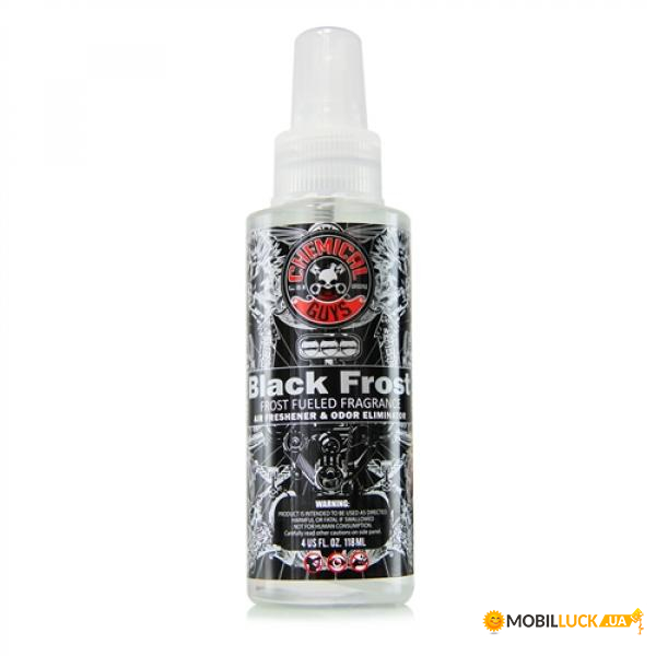  Chemical Guys   Black Frost Air Freshener & Odor Eliminator 118 . (AIR_224_04)