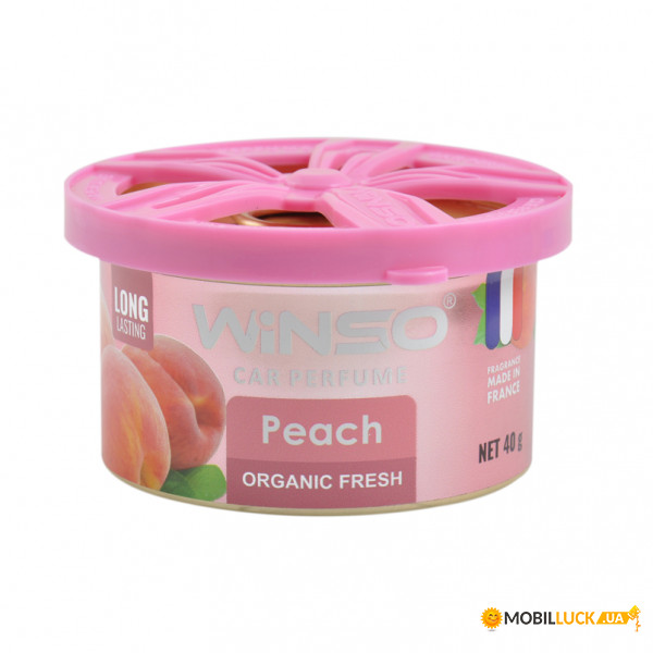  Winso Organic Fresh Peach, 40 (533340)