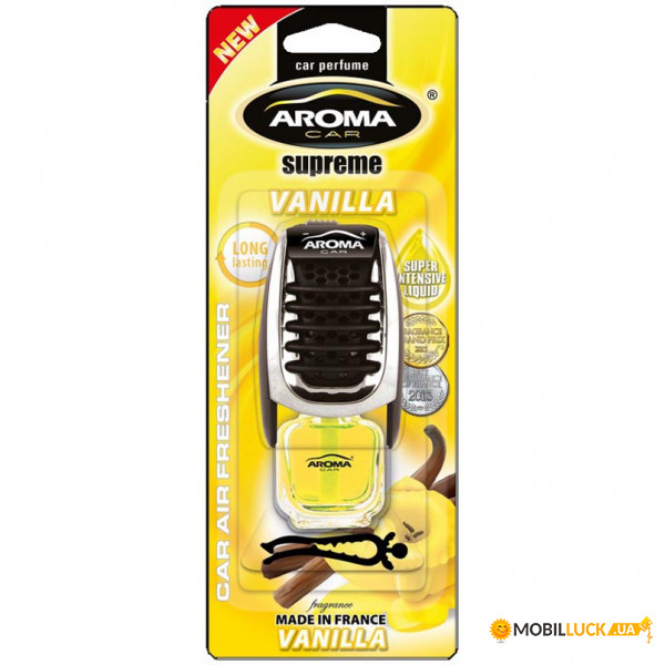   Aroma Car Supereme Slim Vanilla, 8  (601)