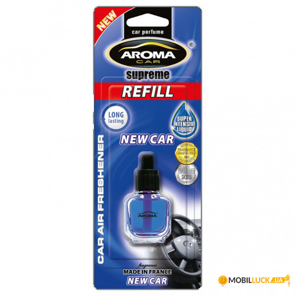   Aroma Car Supreme Refill New Car (624)