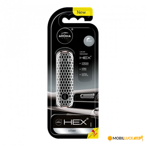  Aroma Car HEX 10g - SILVER (83576)