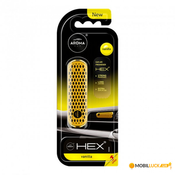    Aroma Car HEX 10g - VANILLA (83577)