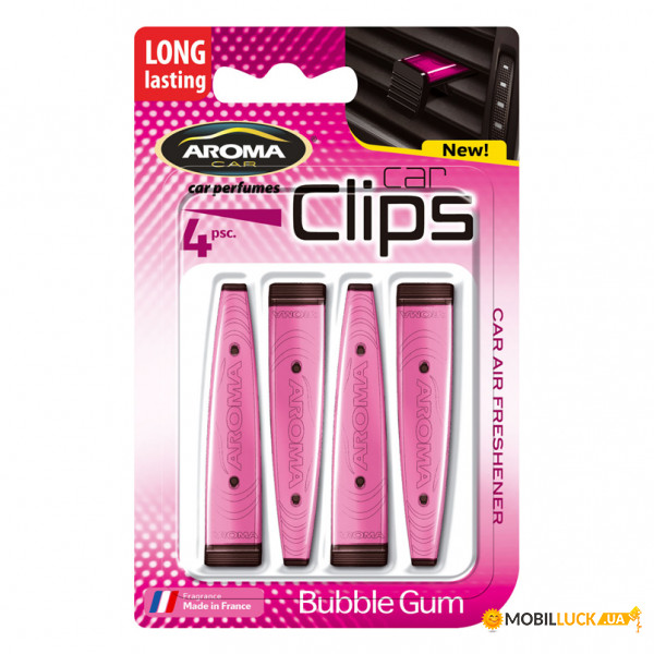  Aroma Car Clips Bubble Gum, 45