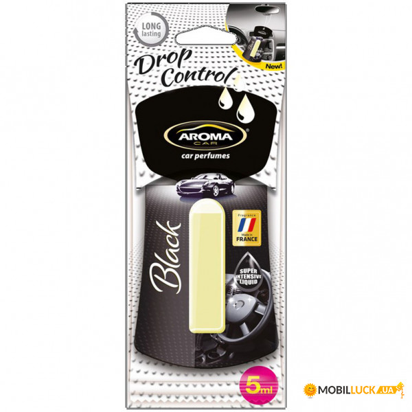   Aroma Car Drop Control Black