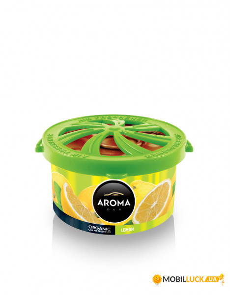  Aroma Car Organic Green Tea Lemon, 40g