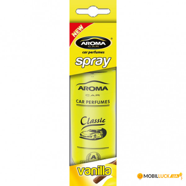  Aroma Car Spray Classic Vanilla, 50ml