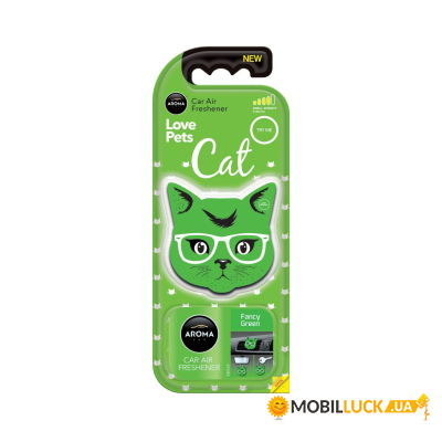    Aroma Car Cat - Fancy Green (925708)