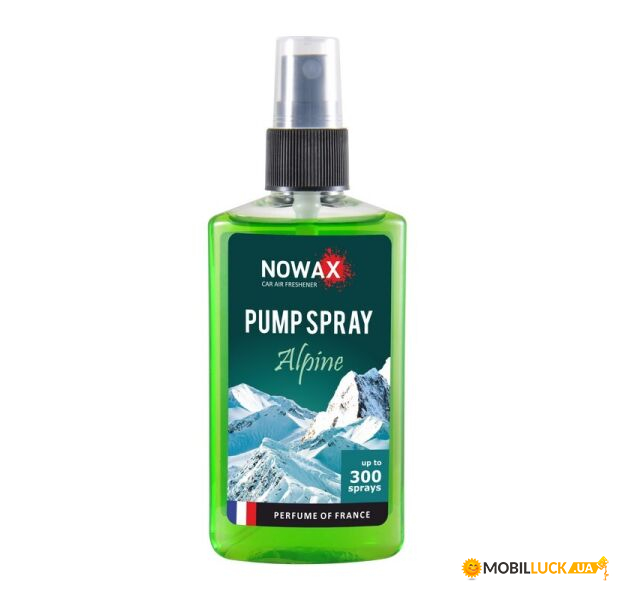  Nowax PUMP SPRAY 75ml, Alpine, (NX07521)