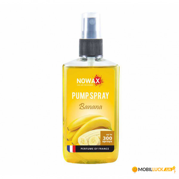    Nowax Pump Spray Banana 75ml (NX07578)