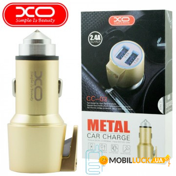    XO CC-03 (2USB/2.4A) 