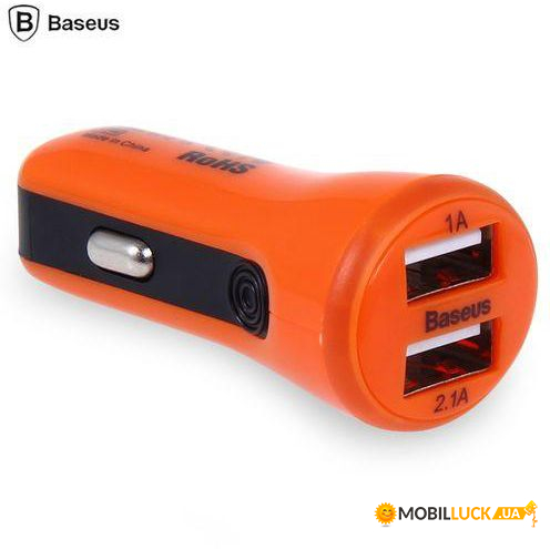   Baseus Tiny  2USB Orange