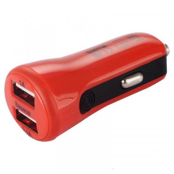   Baseus Tiny  2USB Red