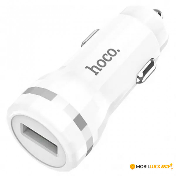    Hoco Z27A Staunch (1USB 3A 18W) QC3.0 White (S15250)