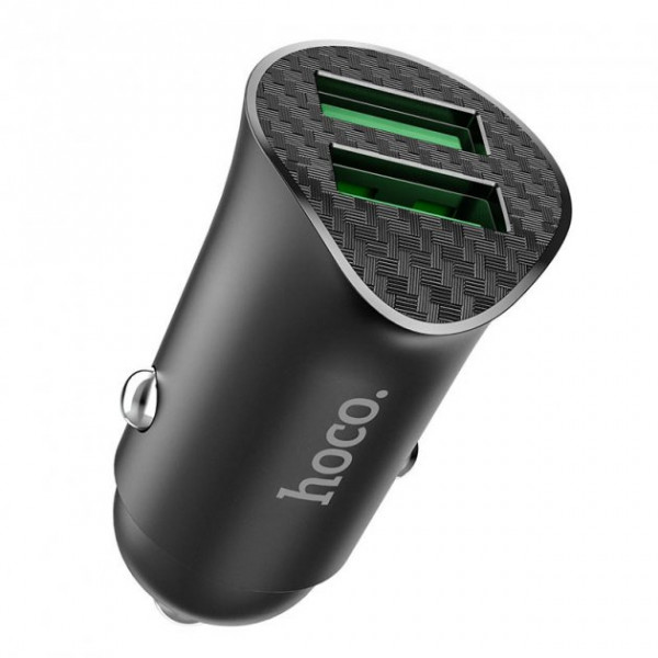    Hoco Z39 QC3.0 2USB Black