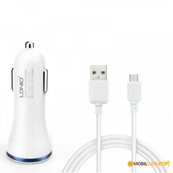   Ldnio Micro cable DL-C23 2USB White