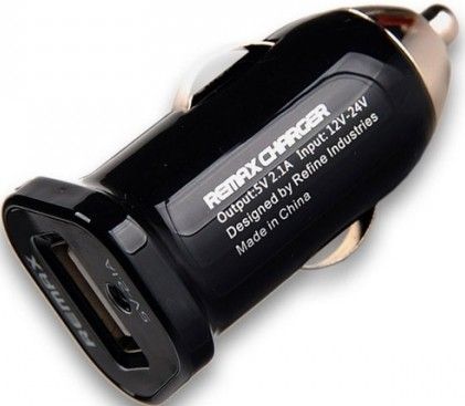    Remax 2.1 A Car Charger Black