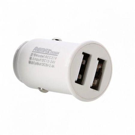    Incarcator Auto Roki Remax RCC-219-White