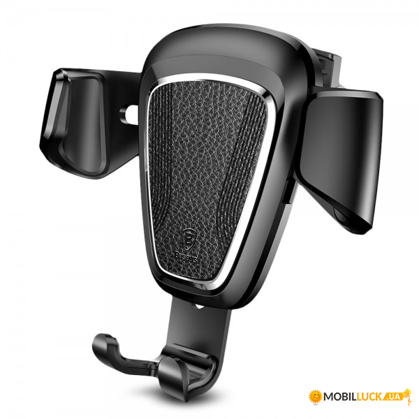  Baseus Gravity Car Mount Metal Type Black (SUYL-B01) (BS-000065412)