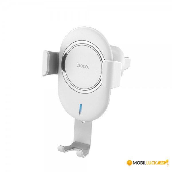  Hoco CW17 Wireless Car Charger White (BS-000064298)