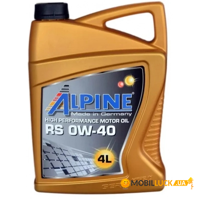   Alpine 0W-40 RS 4 (0225-4)