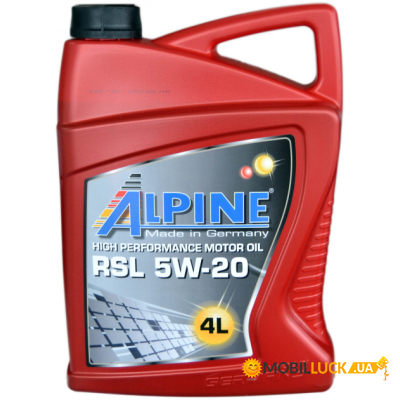   Alpine 5W-20 RSL 4 (0155-4)