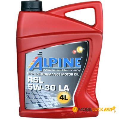   Alpine 5W-30 RSL 4 (0305-4)