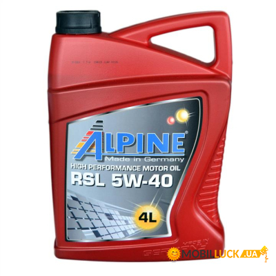   Alpine 5W-40 RSL 4 (0145-4)