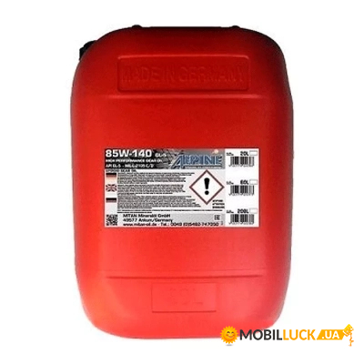   Alpine Gear Oil 85W-140 GL-5 20 (0785-20)