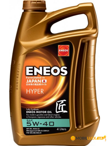   Eneos Hyper 5W-40 4Lx4 (EU0031301N)