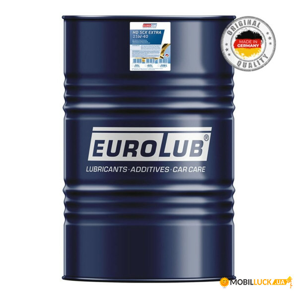   EuroLub HD 5CX EXTRA SAE 15W-40 208