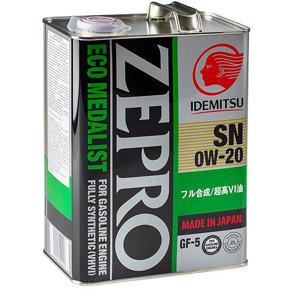   Idemitsu Zepro Eco Medalist 0W-20 4. (3583041)