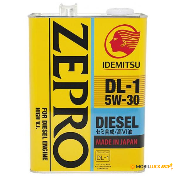 Idemitsu Zepro Diesel DL-1 5W-30 4. (Ide 6-4)