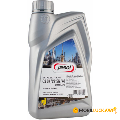   JASOL C3 LONGLIFE 5w40 1 (C3LL5401)