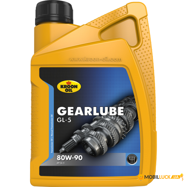   Kroon Oil Gearlube GL-5 80W-90 1  (KL01206)