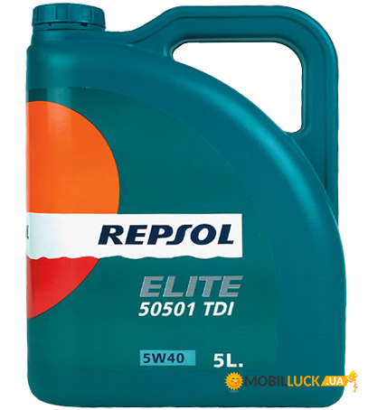   5W-40 Elite 50501 TDI 5 REPSOL CP-5 / RP135X55