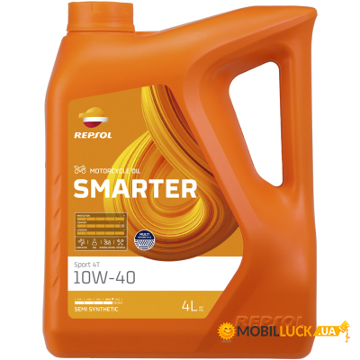   REPSOL SMARTER SPORT 4T 10W-40 4 (RPP2065MGB)