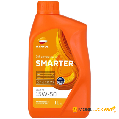   REPSOL SMARTER SPORT 4T 15W-50 1 (RPP2065RHC)