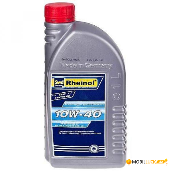 Rheinol Power Synth CS Diesel 10W-40 1. (27530)