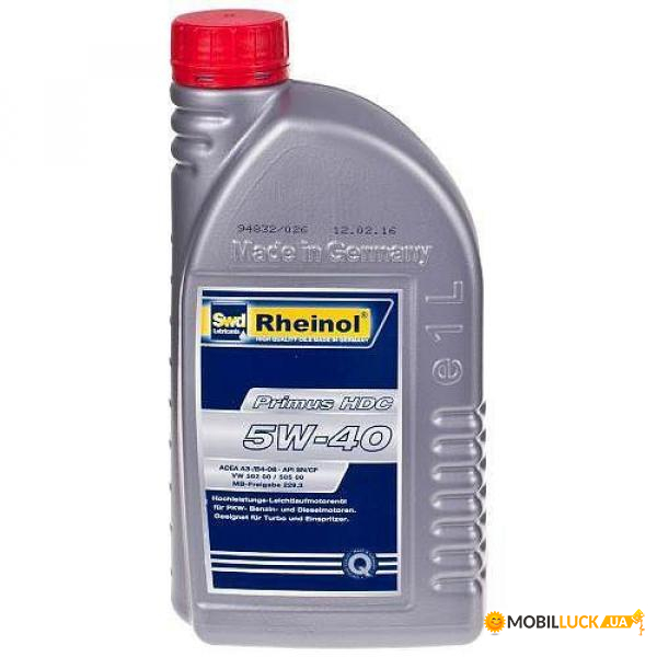 Rheinol Primus HDC 5W-40 1. (27536)