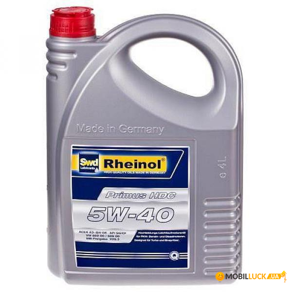 Rheinol Primus HDC 5W-40 4. (27537)