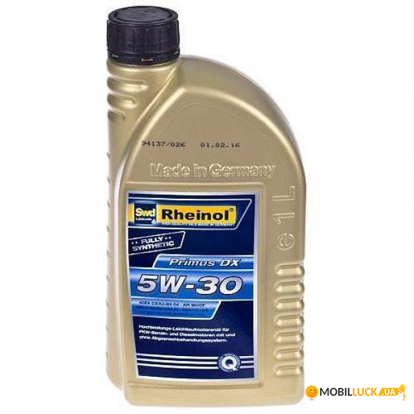 Rheinol Primus DX 5W-30 1. (27988)