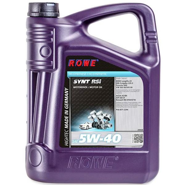 Rowe Hightec Synt Rsi 5W-40 200. (rowe 4-200)