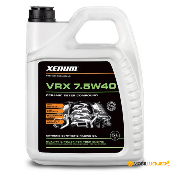 Xenum VRX 7.5W-40 5  (Xen 2-5)