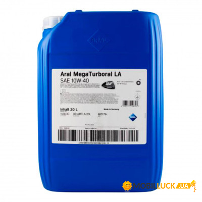   Aral MegaTurboral 10W-40 LA 20L (15BD3B)