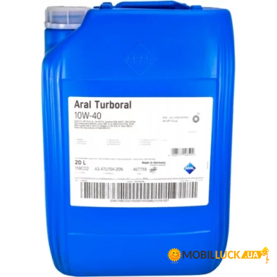   Aral Turboral 10W-40, 20  (73208)