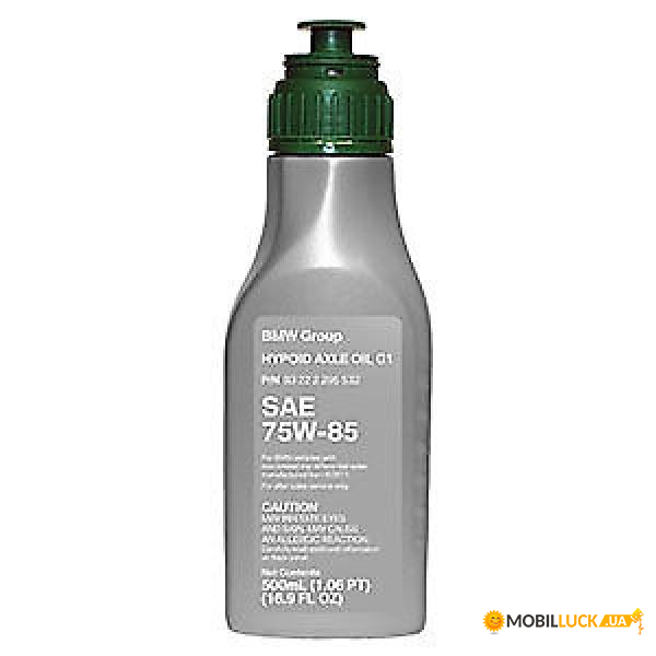   BMW Axle Oil G1 75W-85 0.5  (83222295532-7)