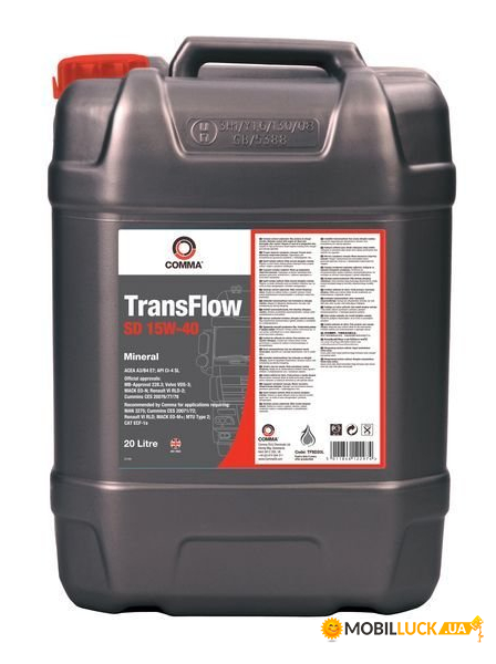   TRANSFLOW SD 15W-40 20 (TFSD20L)