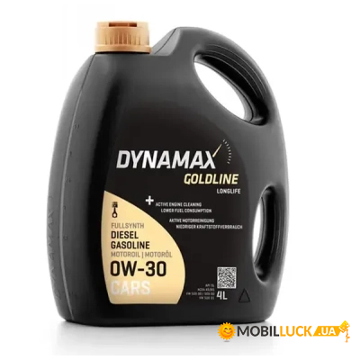   DYNAMAX GOLDLINE LONGLIFE 0W30 4 (502091)